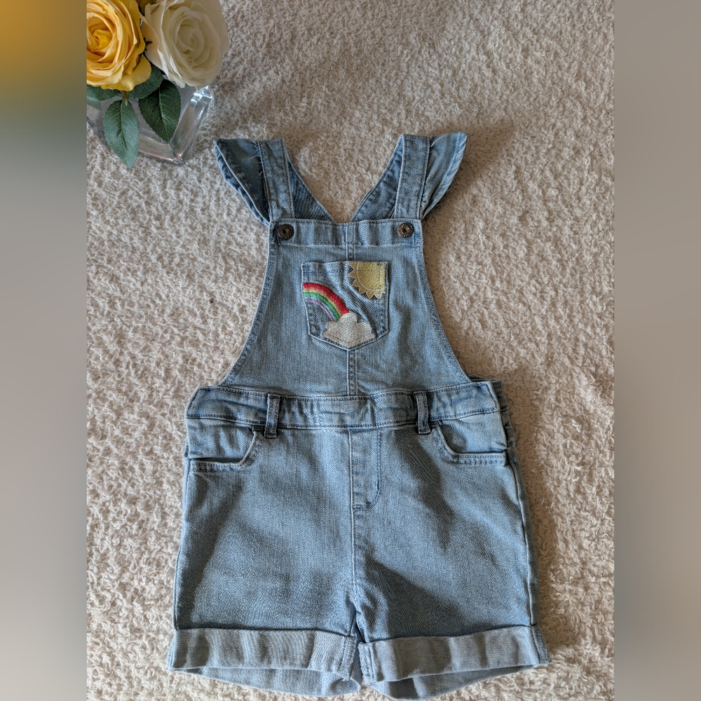 Gymboree Girl Denim Shortalls